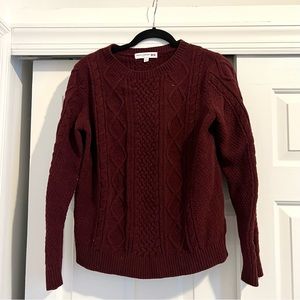 UNIQLO Ines de la Fressange Cable Knit Sweater